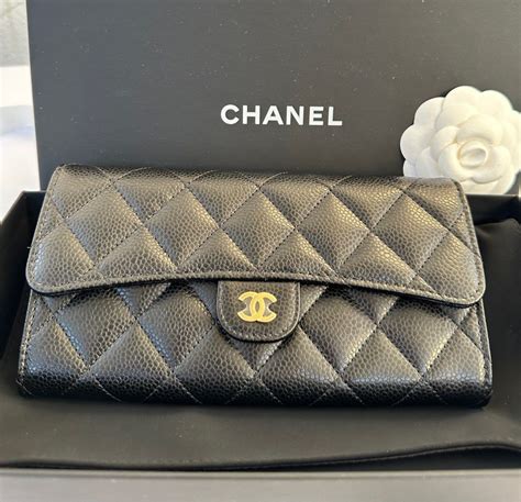 chanel xl flap wallet|Chanel classic long flap wallet.